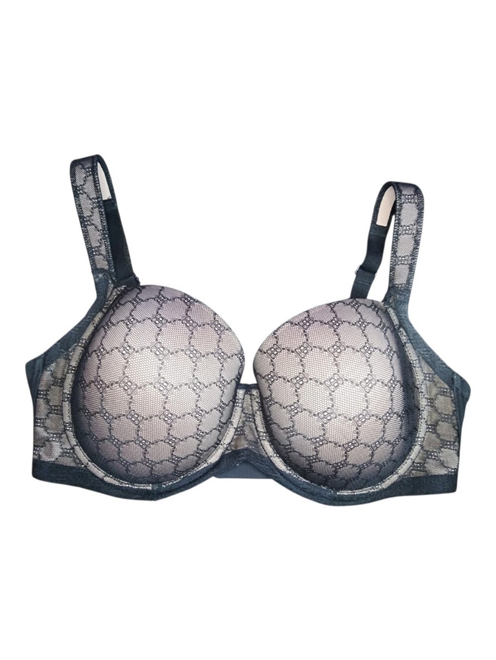 Soma Stunning Support Full Coverage Bra with Geo Lace, Womens 36DD